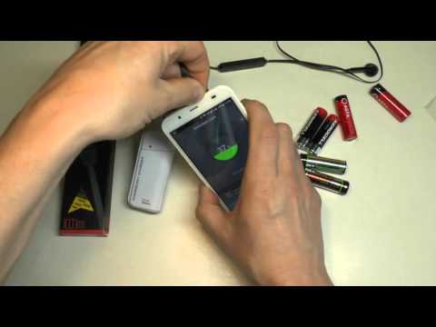 Emergency Charger mit 2AA Batterien/ Mobile Powerbank / Notfall Ladegerät /Smartphone Ladegerät