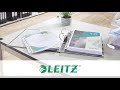 Harmonica showtas Leitz Premium met perforatiestrip 180µ PVC A4 5 stuks glashelder 5 stuks