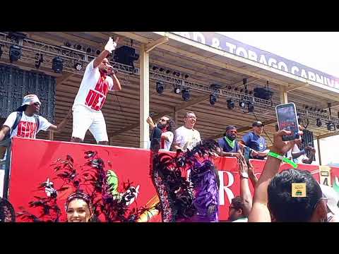 Carnival Tuesday 2026 - Machel Montano on Stage with Carnival Bands