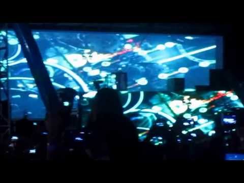 Inicio del concierto DASH BERLIN en EL SALVADOR 2013