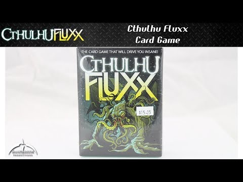 Cthulhu Fluxx Card Game Unboxing