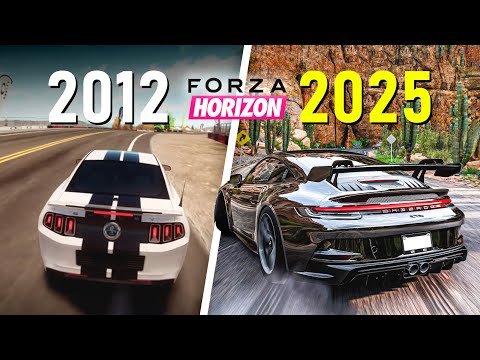 Эволюция серии Forza Horizon [2012-2025]