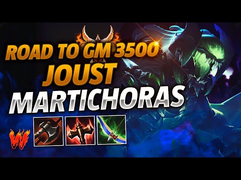 MARTICHORAS, PICKEANDO EL COUNTER MAS BASTO - Warchi - Smite Joust Road to GM 3500