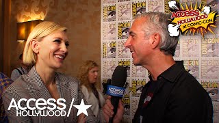 Cate Blanchett Talks Her Unique 'Thor: Ragnarok' Look & 'Ocean's Eight' | Access Hollywood