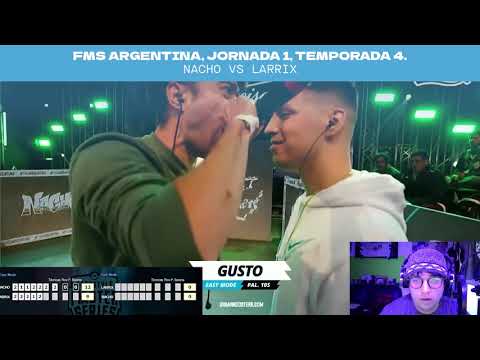 BUSCABA COBRE Y ENCONTRÉ A LARRIX, 𝗥𝗘𝗔𝗖𝗖𝗜𝗢𝗡𝗔𝗡𝗗𝗢 𝗔 𝗡𝗔𝗖𝗛𝗢 𝗩𝗦 𝗟𝗔𝗥𝗥𝗜𝗫. FMS ARGENTINA JORNADA 1 4TA TEMP.