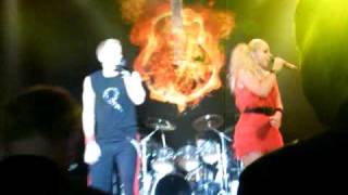 Champions of Rock Kerry Ellis, Peter Johansson and Nina Söderquist 