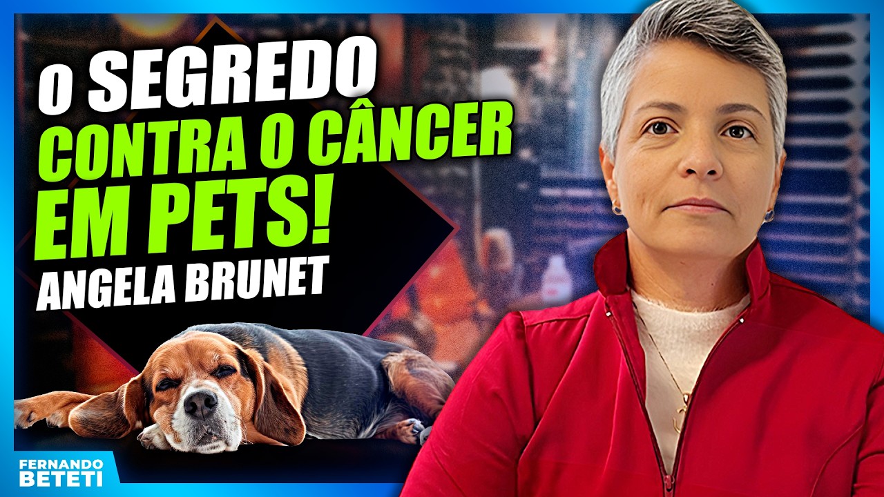Câncer em pets: a alternativa natural que está ajudando milhares de animais! - Angela Brunet