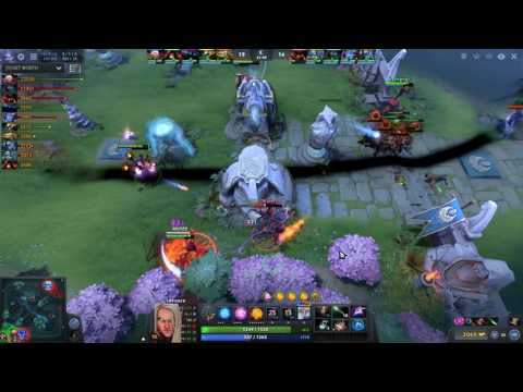 9k SEA vs 9k NA — MidOne Invoker vs Arteezy Doom trash talk