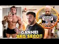 GANHEI 9KG SEM SUBIR O BF E O COACH RUBENS BUGOU!!