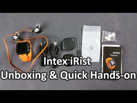 Intex iRist Unboxing & Quick Hands-on