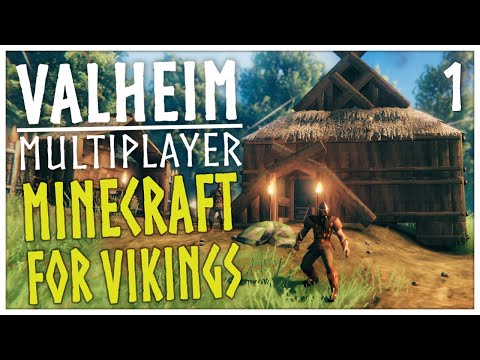 Stumpt -  MINECRAFT FOR VIKINGS!  - Valheim - #1 (multiplayer gameplay)