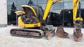 JCB 8085 MINI-KOPARKA 2010R 中型バックホー | 画像 5 - Machineryline