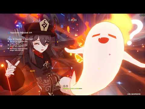 Genshin Impact Spiral Abyss 2.3 Floor 12 Mono pyro and Mono Geo Team