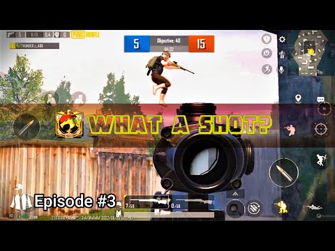 What A Shot? Episode 3 - 20th November 2022(PUBG Mobile) | THUNDER ARK