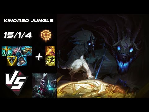 JUNGLE Kindred vs Ekko - NA Grandmaster Patch 25.S2.4