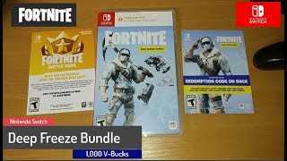 Fortnite - Nintendo Switch - Deep Freeze Bundle - 1,000 V-Bucks