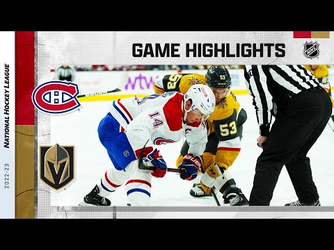 Canadiens @ Golden Knights 3/5 | NHL Highlights 2023