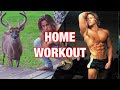 Home Upper Body Workout | Build Muscle From Home | Vacation Workout & Vlog