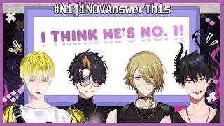 Niji NØVA rank themselves according to their rizz【NIJISANJI EN】