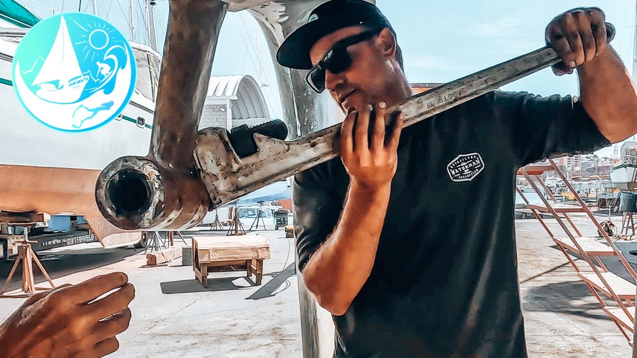 Removing our Cutlass bearing | Ep 381