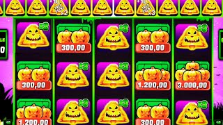 BIG WIN Slot Halloween Golden Winner | Bonus & Free Spins Feature Pays HUGE!