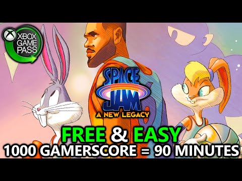 Space Jam: A New Legacy - FREE & EASY 1000 GAMERSCORE in 90 Minutes - Achievement Walkthrough