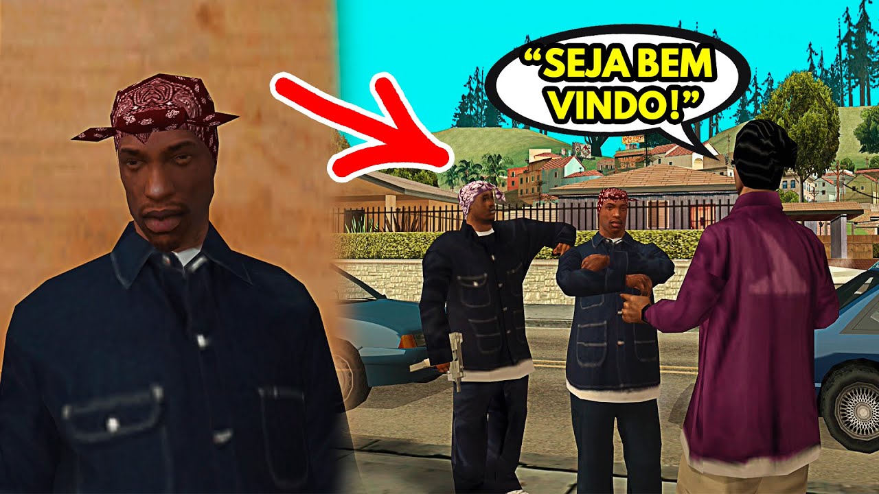 ISSO aconteceu quando VESTI O CJ como um BALLA - Da pra ENGANAR eles?