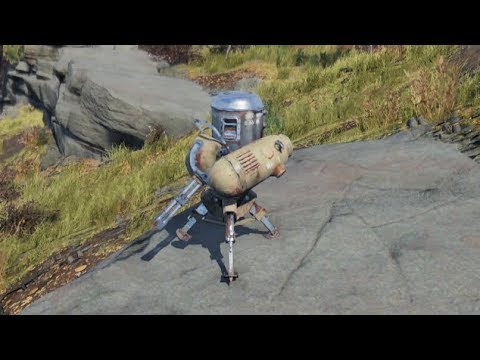 Fallout 76 - HOW TO BUILD THE MACHINE GUN TURRET - PART 12