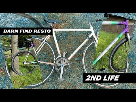 Barn Find Restoration - Vintage Road Bike to Single Speed Whip! - Rattle Can Spray Job