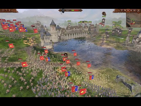 How The Chaos Dwarfs Should Play Vs Two Bretonnia Armies. Total War: Warhammer 3 Mod