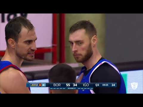 AdmiralBet ABA League 2025/26, highlights, Round 8: Borac Mozzart – Igokea m:tel (24.11.2025)