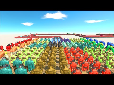 Color Mutant Primates VS ALL Units Championship – Animal Revolt Battle Simulator