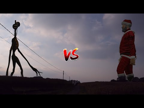 Siren Head VS Santa Claus