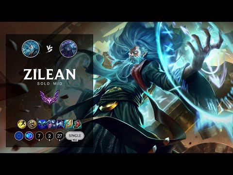 Zilean Mid vs Vex - EUW Master Patch 12.7