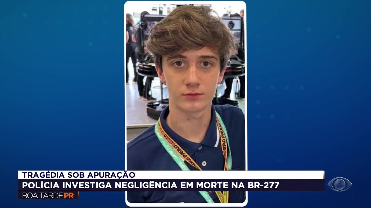 Updates on the investigation into the accident on BR-277 in Balsa Nova.