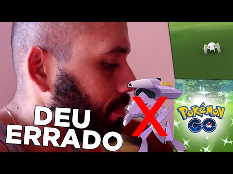 DEU ERRADO!  Enganado pela Niantic ... Um Shiny que eu não queria!