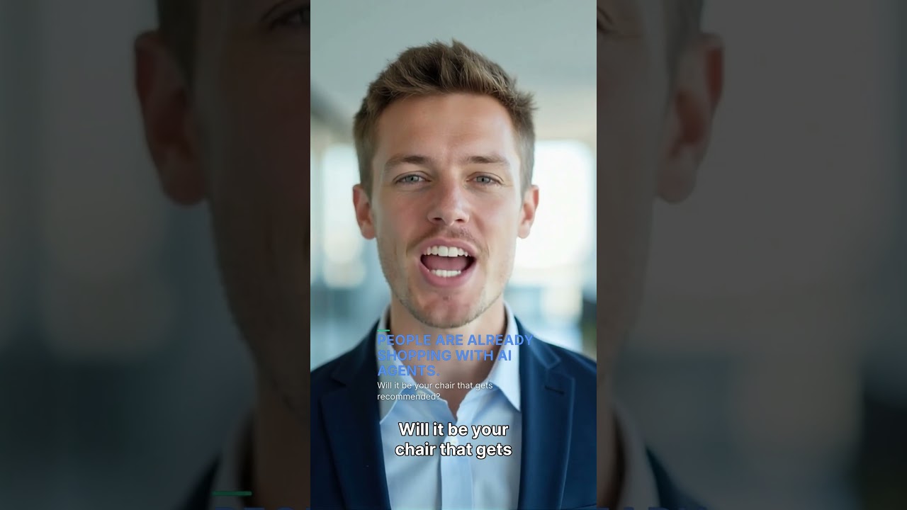 Watch a real AI shopping conversation — ergonomic chair recommendation