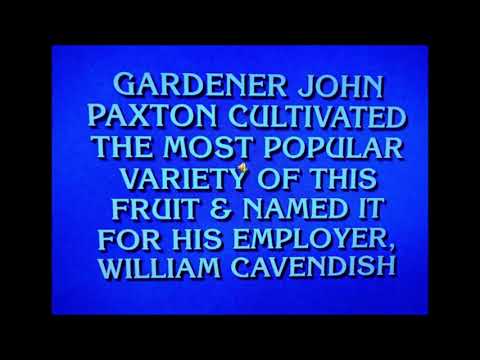 Final Jeopardy! Food