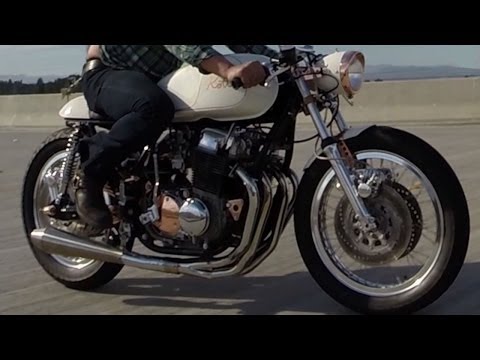 Kott Motorcycles 1971 Honda CB750 Custom Cafe Racer GoPro Hero 3+