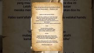 Download lagu DOA | Syeh Ali Jaber #syekhalijaber mp3