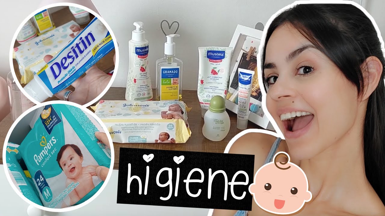 ITENS DE HIGIENE DA BEBÊ - O BÁSICO | by Carla Soares