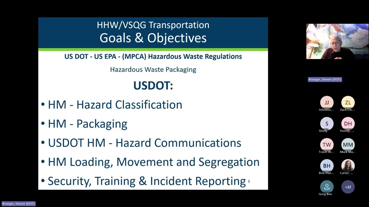 DOT Hazmat Initial Training