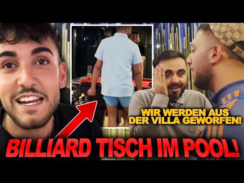 ICON 4 ARTISTS DESTROY 10 MILLION EURO VILLA!! ICON 4 VILLAKNAX VLOG 1