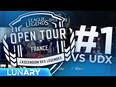 TEAM LUNARY VS UDX - OPEN TOUR RIOT GAMES #1