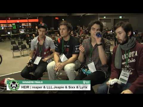 #DGW 16 - Lyrix + Sixx Vs. reaper + Jeapie - Winners Finals - Melee Doubles