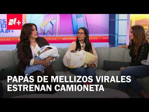 Entregan camioneta a padres de bebés con oxígeno tras viralizarse
?





















