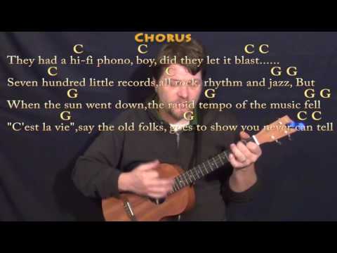 You Never Can Tell (Chuck Berry) Bariuke Cover Lesson in C with Chords/Lyrics - C G