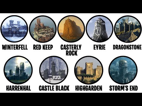Every Major Castle in Game of Thrones Explained