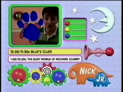 Nick Jr. Up Next/Hippo/Blue's Clues Bumper #4 (December 26, 1996)
