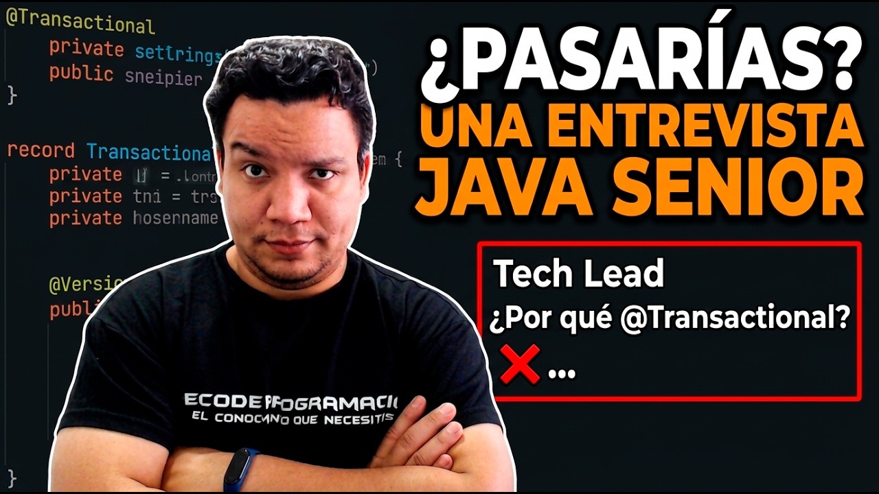 Entrevista Java Senior | 7 Preguntas que Todo Tech Lead Hace (Spring Boot)